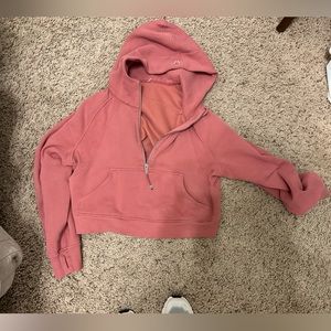 lululemon oversized half zip